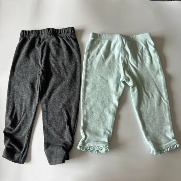 Bundle of Baby Girl Pants Size 12-18 Months Old Navy  Carter’s Gymboree Stripes - Picture 13 of 16